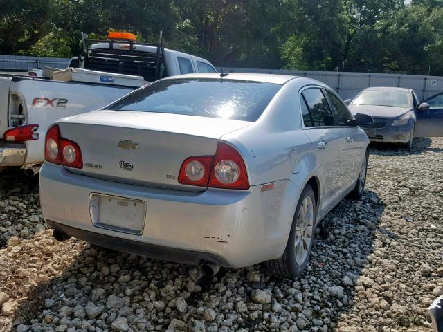 1G1ZK577294189413 - 2009 CHEVROLET MALIBU LTZ ვერცხლისფერი ფოტო 4