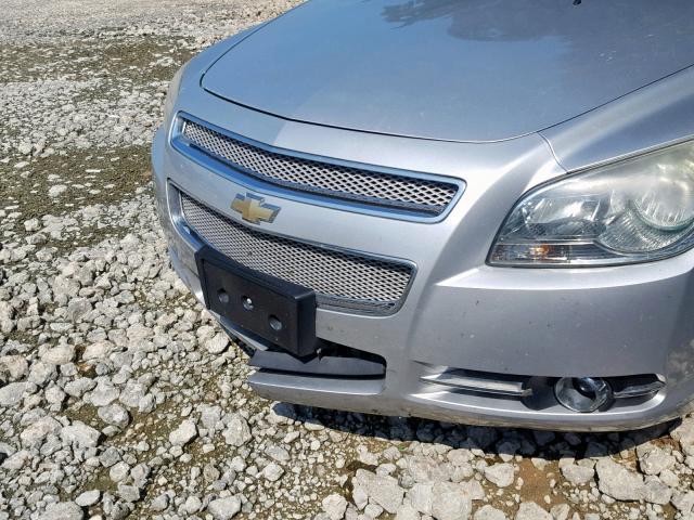 1G1ZK577294189413 - 2009 CHEVROLET MALIBU LTZ ვერცხლისფერი ფოტო 9