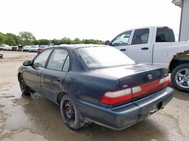 1NXBB02E8VZ661802 - 1997 TOYOTA COROLLA DX GREEN photo 3