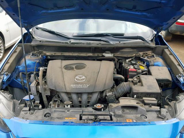 JM1DKBC71G0119671 - 2016 MAZDA CX-3 TOURI BLUE photo 7