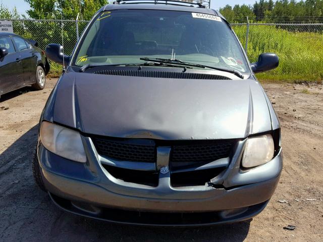 1D4GP25R63B243451 - 2003 DODGE CARAVAN SE GREEN photo 9