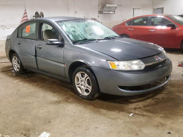 1G8AJ52F84Z129681 - 2004 SATURN ION LEVEL GRAY photo 1