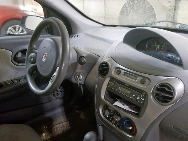 1G8AJ52F84Z129681 - 2004 SATURN ION LEVEL GRAY photo 9