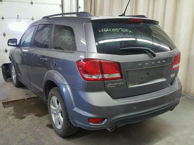 3C4PDDBG9CT146215 - 2012 DODGE JOURNEY SX GRAY photo 3