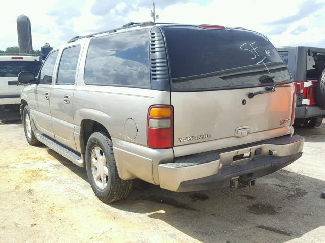 1GKFK66U43J199588 - 2003 GMC YUKON XL D BEIGE photo 3