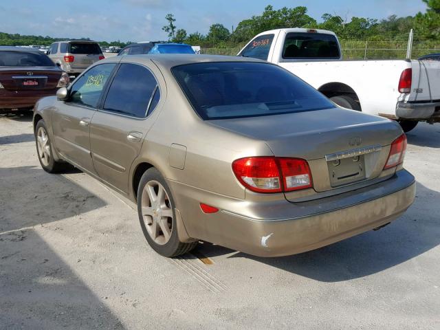 JNKDA31A12T021107 - 2002 INFINITI I35 GOLD photo 3