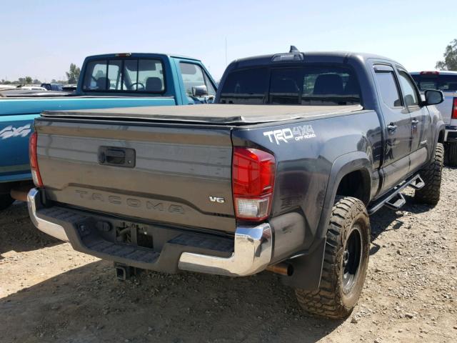 3TMDZ5BN6HM028391 - 2017 TOYOTA TACOMA DOU GRAY photo 4