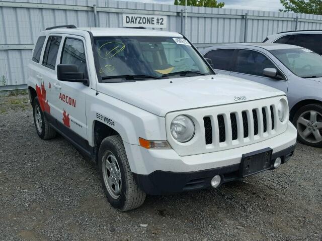 1C4NJRAB8ED524911 - 2014 JEEP PATRIOT WHITE photo 1