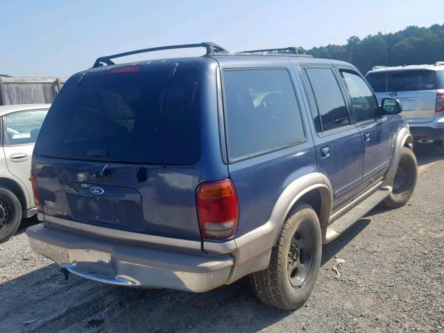 1FMDU84P0YZB70891 - 2000 FORD EXPLORER E BLUE photo 4