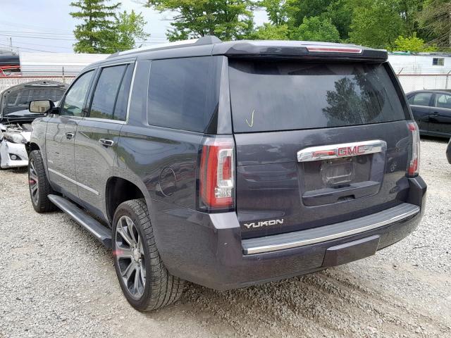 1GKS2CKJ8GR340470 - 2016 GMC YUKON DENA GRAY photo 3