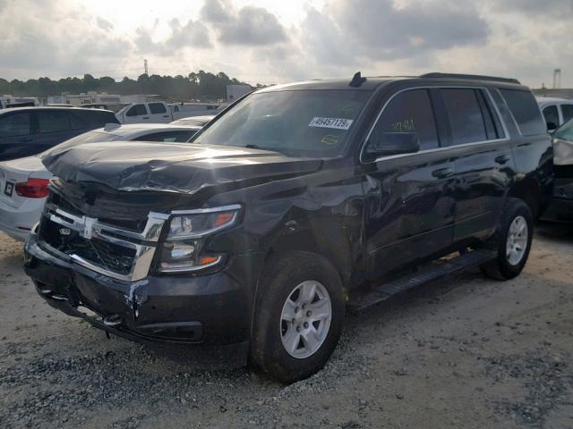 1GNSCBKC5GR479841 - 2016 CHEVROLET TAHOE C150 BLACK photo 2