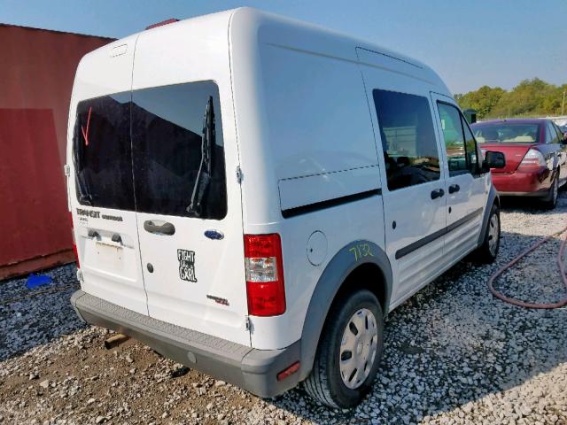 NM0LS6AN7DT164335 - 2013 FORD TRANSIT CO WHITE photo 4
