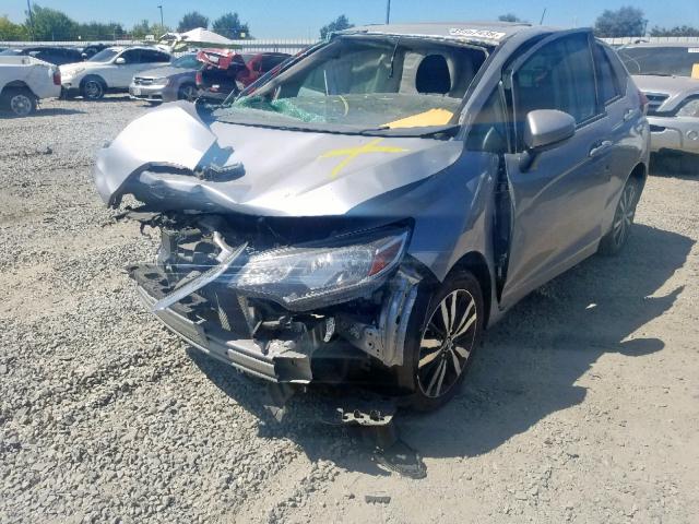 3HGGK5H86JM705093 - 2018 HONDA FIT EX SILVER photo 2