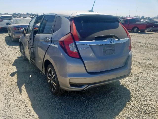 3HGGK5H86JM705093 - 2018 HONDA FIT EX SILVER photo 3