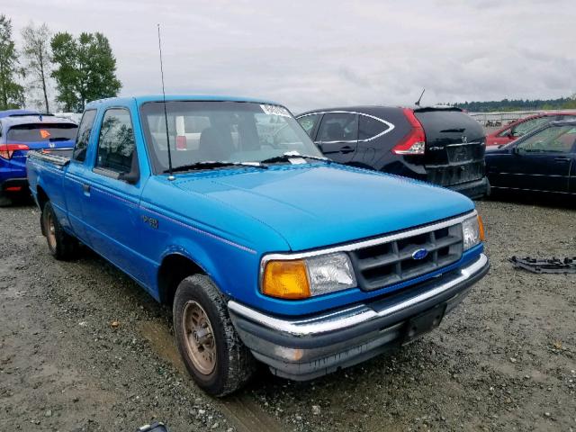 1FTCR14U4PPA41786 - 1993 FORD RANGER SUP BLUE photo 1