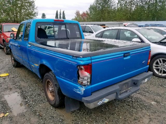 1FTCR14U4PPA41786 - 1993 FORD RANGER SUP BLUE photo 3