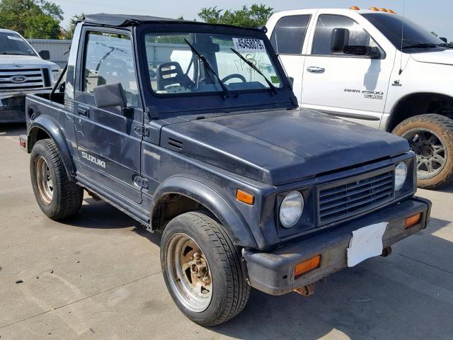 JS4JC51C8J4241720 - 1988 SUZUKI SAMURAI BLACK photo 1