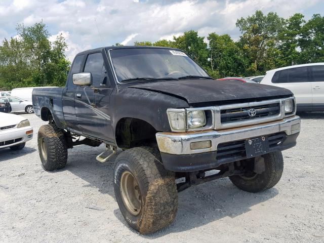 4TAVN13D7RZ255860 - 1994 TOYOTA PICKUP 1/2 BLACK photo 1