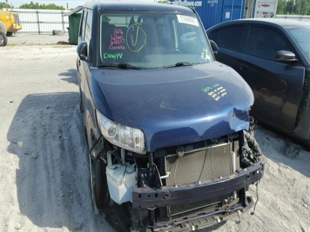 JTLKE50E981031227 - 2008 TOYOTA SCION XB BLUE photo 9