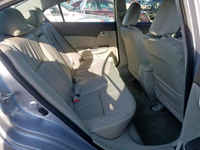 19XFB2F97CE023017 - 2012 HONDA CIVIC EXL 银色 照片 6