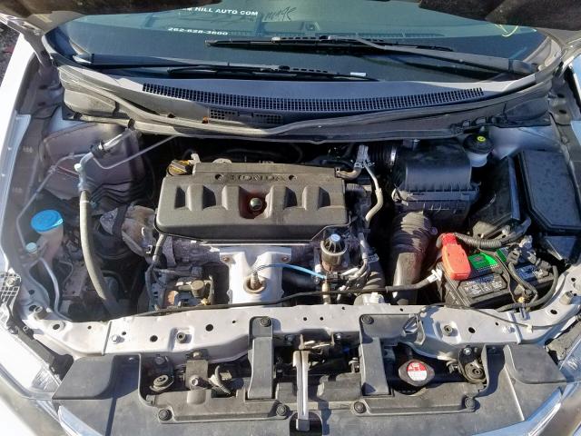 19XFB2F97CE023017 - 2012 HONDA CIVIC EXL 银色 照片 7