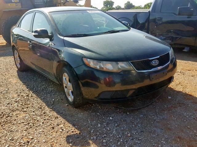 KNAFU4A22A5294573 - 2010 KIA FORTE EX BLACK photo 1