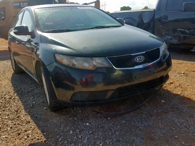 KNAFU4A22A5294573 - 2010 KIA FORTE EX BLACK photo 9