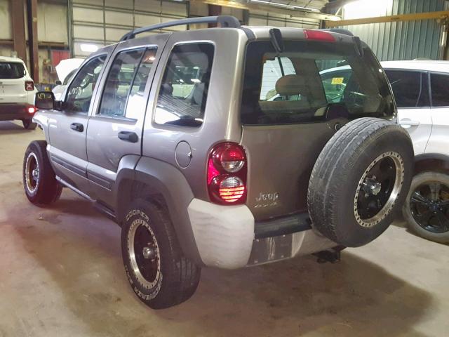 1J4GL48K07W524298 - 2007 JEEP LIBERTY SP GRAY photo 3