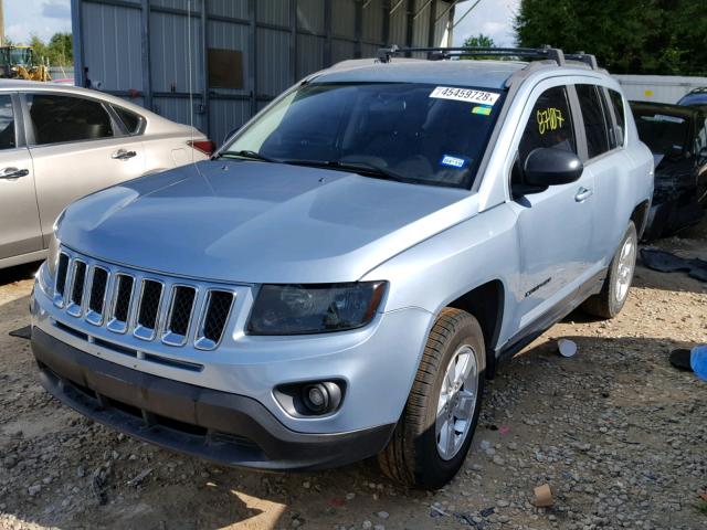 1C4NJCBA5ED542382 - 2014 JEEP COMPASS SP ლურჯი ფოტო 2
