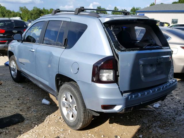 1C4NJCBA5ED542382 - 2014 JEEP COMPASS SP ლურჯი ფოტო 3