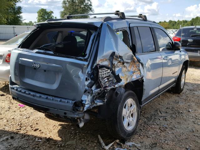 1C4NJCBA5ED542382 - 2014 JEEP COMPASS SP ლურჯი ფოტო 4