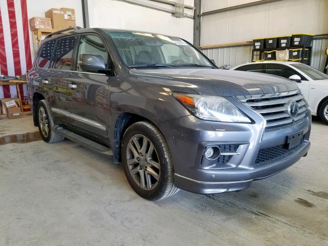 JTJHY7AX2D4126954 - 2013 LEXUS LX 570 GRAY photo 1