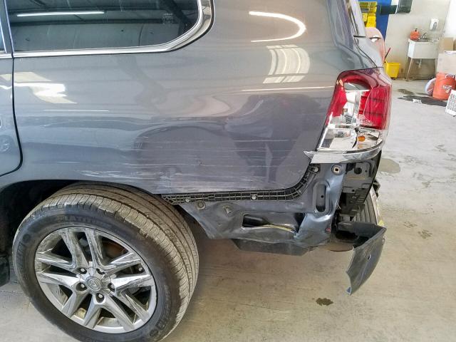 JTJHY7AX2D4126954 - 2013 LEXUS LX 570 GRAY photo 9