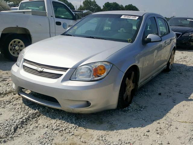 1G1AF5F54A7228765 - 2010 CHEVROLET COBALT 2LT SILVER photo 2