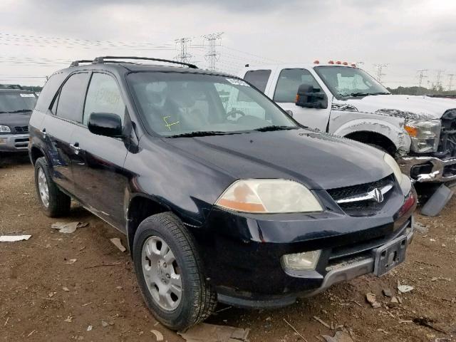 2HNYD18292H530172 - 2002 ACURA MDX BLACK photo 1