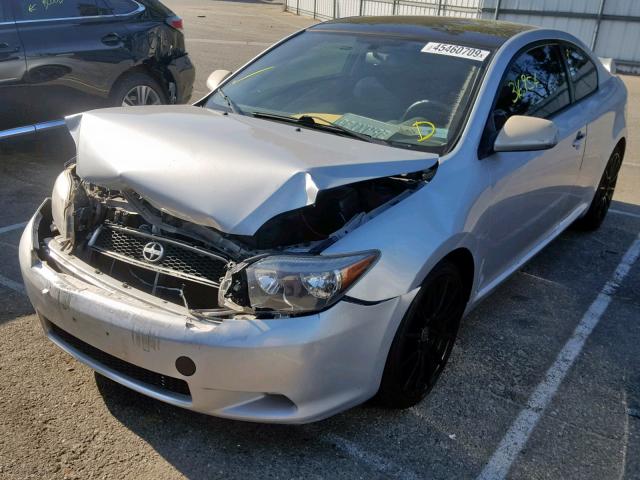 JTKDE177360096316 - 2006 TOYOTA SCION TC ვერცხლისფერი ფოტო 2