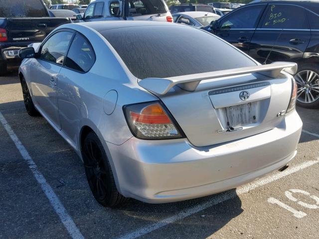 JTKDE177360096316 - 2006 TOYOTA SCION TC ვერცხლისფერი ფოტო 3