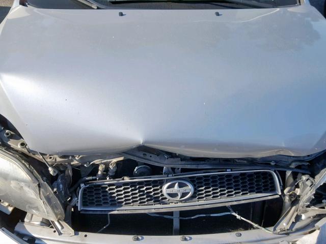 JTKDE177360096316 - 2006 TOYOTA SCION TC ვერცხლისფერი ფოტო 7