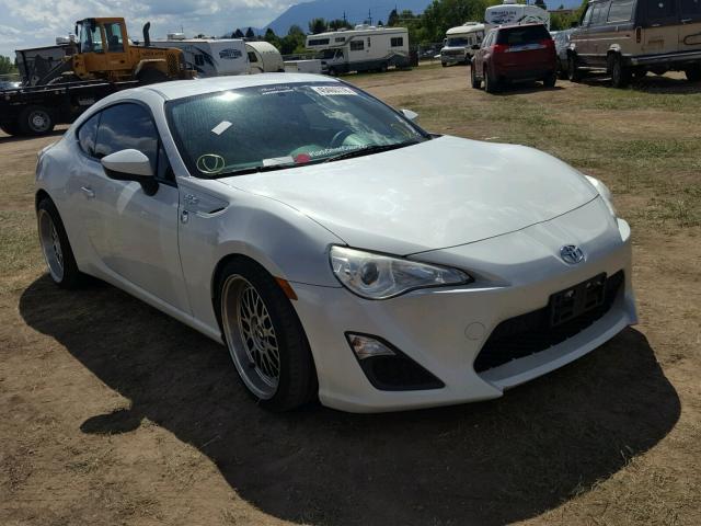 JF1ZNAA11D2716881 - 2013 TOYOTA SCION FR-S WHITE photo 1