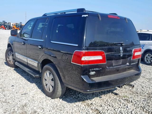 5LMFU27538LJ17652 - 2008 LINCOLN NAVIGATOR BLACK photo 3