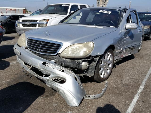 WDBNG70J55A456997 - 2005 MERCEDES-BENZ S 430 SILVER photo 2