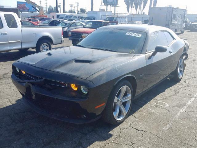 2C3CDZBT9HH561192 - 2017 DODGE CHALLENGER BLACK photo 2