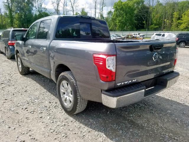 1N6AA1EJ1JN534022 - 2018 NISSAN TITAN S GRAY photo 3