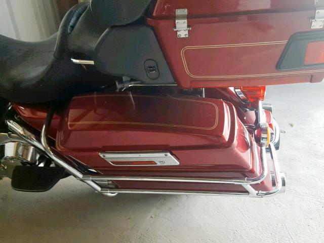1HD1FCW125Y639783 - 2005 HARLEY-DAVIDSON FLHTCUI RED photo 10