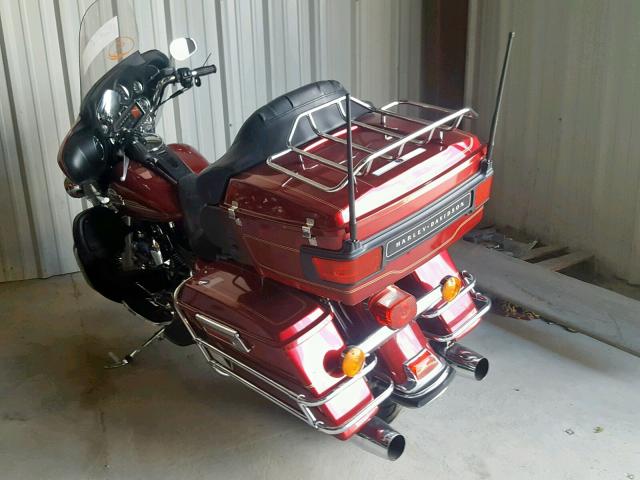 1HD1FCW125Y639783 - 2005 HARLEY-DAVIDSON FLHTCUI RED photo 3