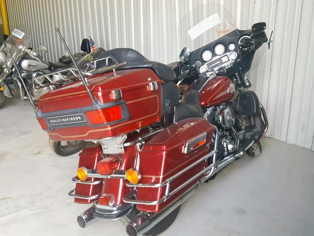 1HD1FCW125Y639783 - 2005 HARLEY-DAVIDSON FLHTCUI RED photo 4