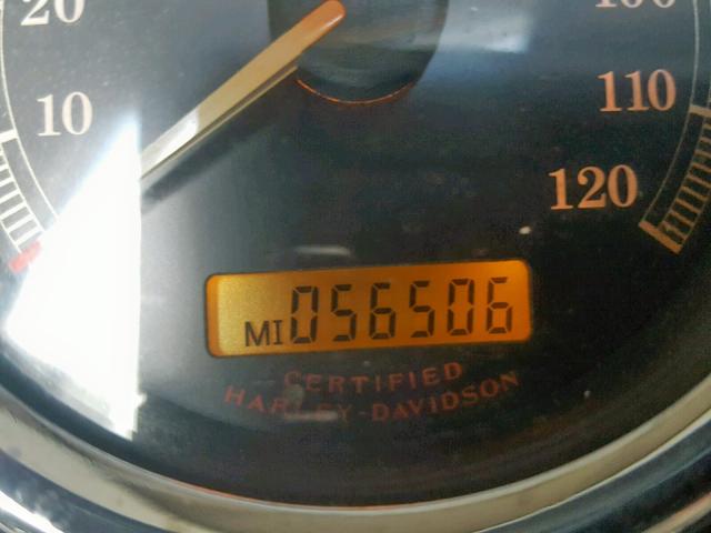 1HD1FCW125Y639783 - 2005 HARLEY-DAVIDSON FLHTCUI RED photo 8