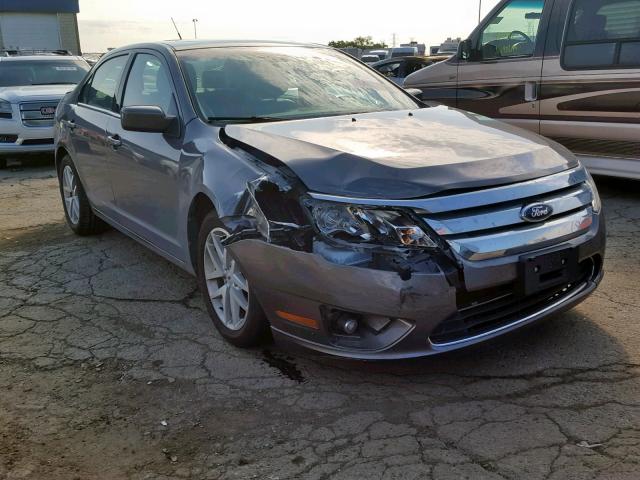 3FAHP0JAXCR370811 - 2012 FORD FUSION SEL GRAY photo 1