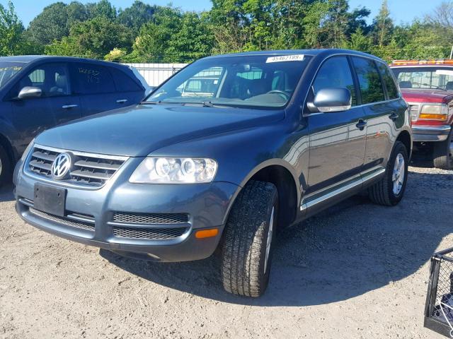 WVGZG77L86D037547 - 2006 VOLKSWAGEN TOUAREG 3. GRAY photo 2