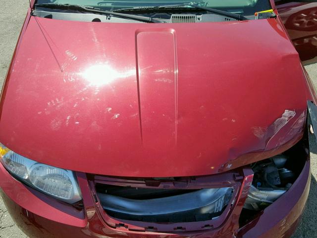 1G8AL58B77Z138164 - 2007 SATURN ION LEVEL MAROON photo 7